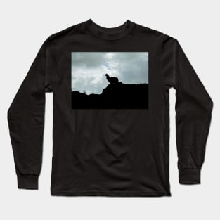 Lonely Llama silhouette Long Sleeve T-Shirt